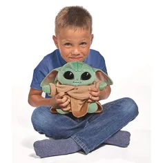 The Mandalorian: figura di peluche Baby Yoda da 25 cm - Simba Toys immagine 2