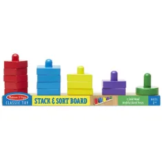 Torre di costruzione formante in legno per lo sviluppo delle abilità - Melissa & Doug