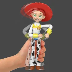 Toy Story 5: figura di gioco deluxe di Jessie 30 cm - Mattel immagine 2