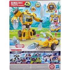 Transformers CYBERWORLD Bumblebee Power spark action figure robot - Hasbro immagine 4