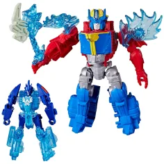 Transformers Cyberworld: Eroi d'alto mare Onda Energon Optimus Prime e Mirage - Hasbro immagine 2