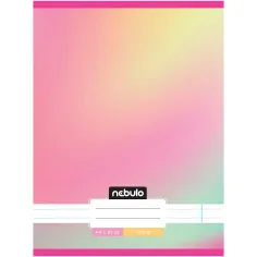 Nebulo: Quaderno A/4 rigato, con copertina pastello arcobaleno, spillato 81-32