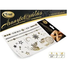 TyToo: Tatuaggio d'oro Dreamcatcher, set di fate 21x15cm immagine 2
