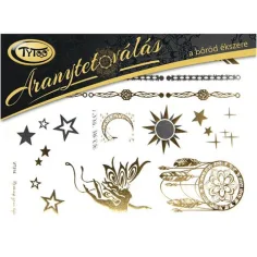 TyToo: Tatuaggio d'oro Dreamcatcher, set di fate 21x15cm immagine 1