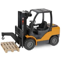 VehiCool carrello elevatore con forche sollevabili e effetti di luce e suono 26 cm immagine 3