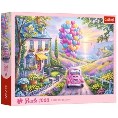 Viaggio romantico puzzle 1000 pezzi - Trefl immagine 1