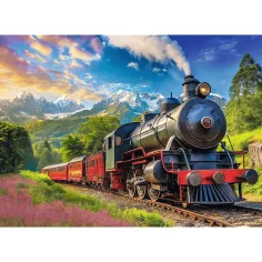 Viaggio tra le montagne con puzzle da 1000 pezzi -Trefl immagine 2