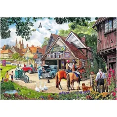 Vita idilliaca puzzle 2x500 pezzi - Trefl immagine 2