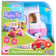 Whizz-Around Peppa maialino gelato auto con Labrador