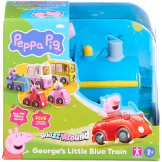 Whizz-Around Peppa Pig George piccolo treno blu