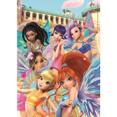 Winx Club il team puzzle maxi da 104 pezzi - Clementoni immagine 2