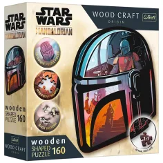 Wood Craft: Star Wars - Un puzzle in legno premium da 160 pezzi - Trefl
