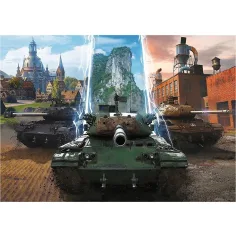 World of Tanks - È tempo di agire! - puzzle da 500 pezzi - Trefl immagine 2