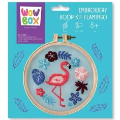 WowBox: Set di ricamo con motivo fenicottero immagine 1