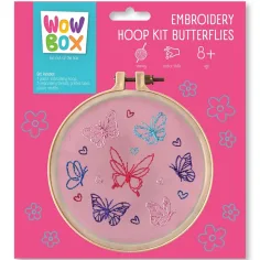 WowBox: Set di ricamo - Farfalle immagine 1