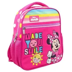 Zaino per asilo Minnie Mouse rosa 27x10x31cm