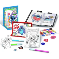 Scuola di disegno Disney Stitch in zaino - Lisciani immagine 2