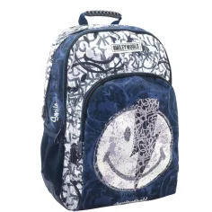 Zaino Smiley Thunder arrotondato, zaino 33x16x45cm