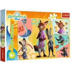 Zootropolis 2 Personaggi divertenti puzzle da 160 pezzi - Trefl immagine 1