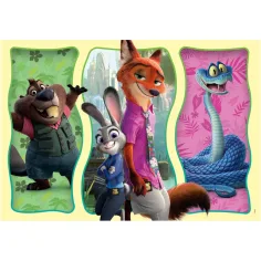 Zootropolis 2 Puzzle Super Color 104 pezzi - Clementoni immagine 2