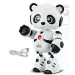 11, il compagno panda robot con luci e suoni, struttura in metallo