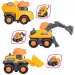 ABC Builder Team: Macchina operatrice in diverse varianti - Simba Toys
