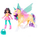 Accademia degli Unicorni: bambola Wing Magic Ava e set di gioco con lunicorno Leaf - Spin Master