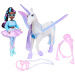 Accademia degli Unicorni: set di gioco con la bambola Layla e lunicorno alato Glacier - Spin Master