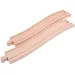 Accessorio binario ferroviario ascendente in legno, 2 pezzi