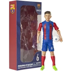 Action figure di calciatore, 20 cm - FC Barcelona, Gavi con la maglia numero 6 immagine 1