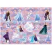 Album creativo da colorare Frozen con adesivi e stencil in diverse versioni