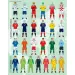 Album di figurine delle stelle del calcio