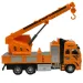Alloy Car: Camion gru con verricello a volano 20cm