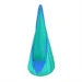 Altalena a goccia blu e blu scuro, 60 cm - Wonderland