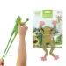Animal World Rana realistica in tessuto elasticizzato