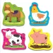 Animali della fattoria - set di puzzle per bambini - Trefl