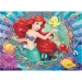 Ariel la Sirenetta 2 in 1 puzzle da 48 pezzi e libro da colorare 35x25 cm - Lisciani