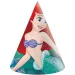 Ariel la sirenetta set di 6 cappellini da festa