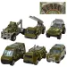 Army Die-Cast: Set di 6 macchinine militari