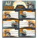 Ars Una: Age of the Titans etichette per quaderni con motivo di dinosauri confezionate 3x6 pezzi