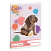 Ars Una: Animali carini - Bassotto Arlecchino quaderno a righe A/5 per la 1a classe 14-32