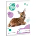 Ars Una: Animali carini - Cerbiatto quaderno a righe per la 2ª classe, 32 pagine, formato A/5