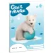 Ars Una: Animali carini - Quaderno a pagine lisce con orso polare A/5