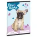Ars Una: Animali carini - Quaderno per appunti con bulldog francese, 38 fogli, formato A/5