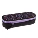 Ars Una: Astuccio grande Purple Flowers 23x5,5x9cm