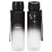 Ars Una: Borraccia motivazionale bianco-nera senza BPA 1000ml