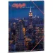 Ars Una: Cartella con elastico formato A4 Citylight New York