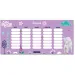 Ars Una: Cute Animals - unicorno orario scolastico singolo, fronte-retro