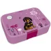 Ars Una: Cute Animals Puppy scatola porta merenda a scomparti con cuccioli 15,3×21,6×5,2 cm immagine 1