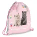 Ars Una: Cute Animals Tea Party sacca da ginnastica a tema gatti, sacca sportiva 32x42 cm